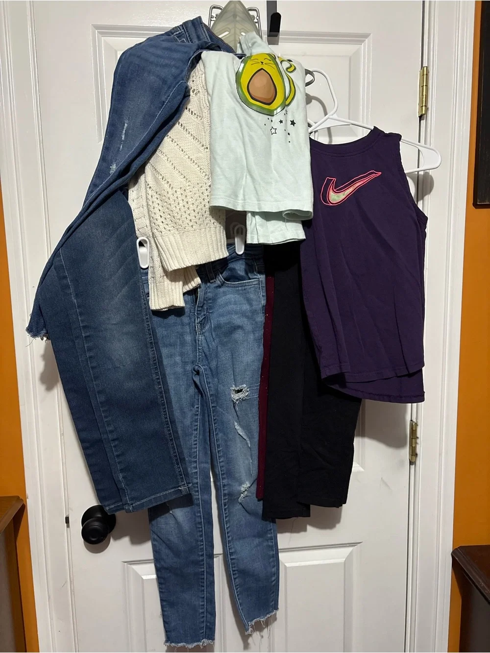 8 Piece Girls Size 7 - 7/8 Bundle…Levi’s, Gap, Nike, Old Navy, Children’s Place
